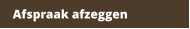 Afspraak afzeggen