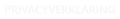 PRIVACYVERKLARING